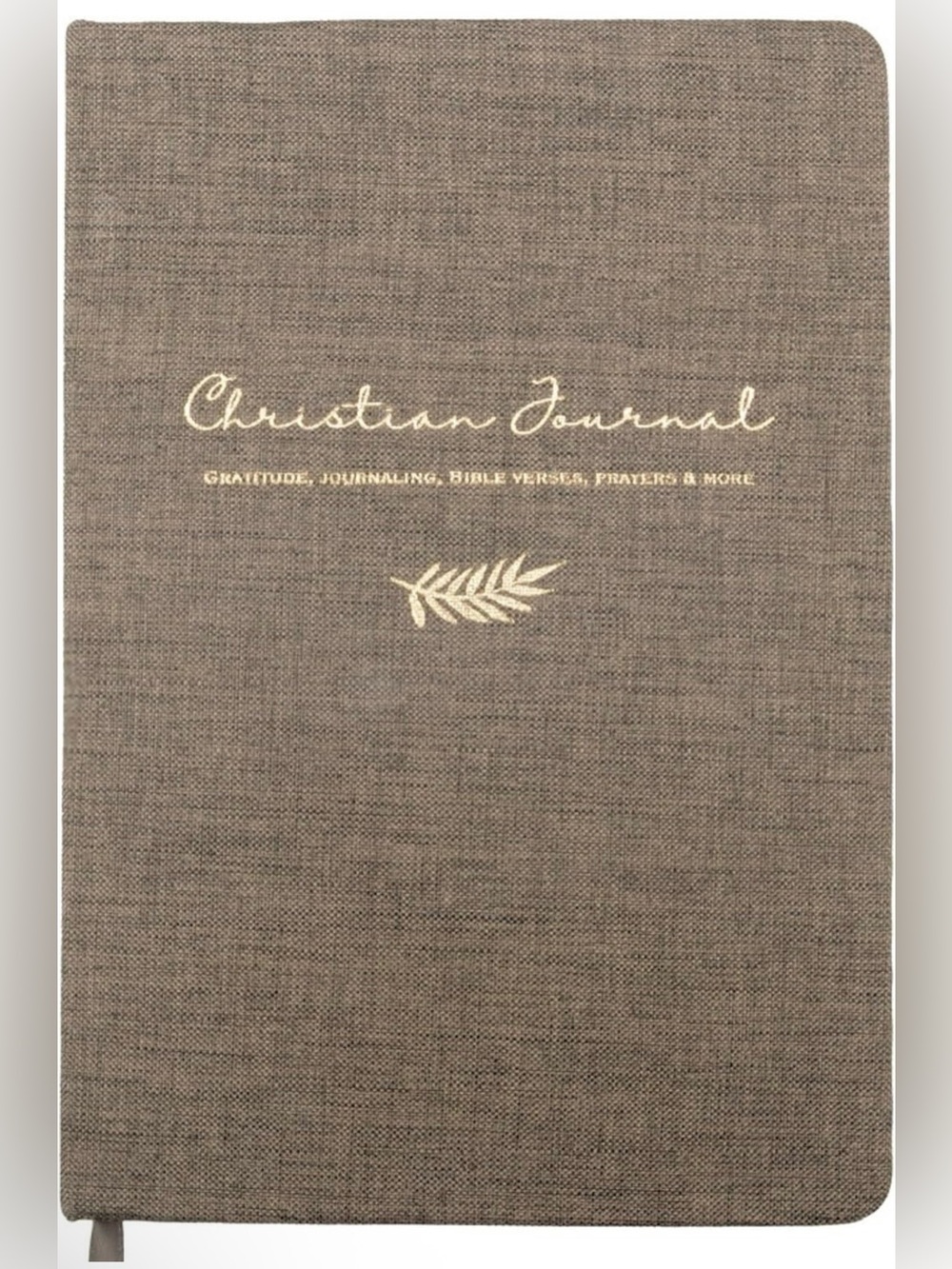 Christian Journal, Linen Cover, Guided Prayers and More